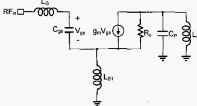 Fig. 2. The small-signal  equivalent  circuit of the  input  stage. 