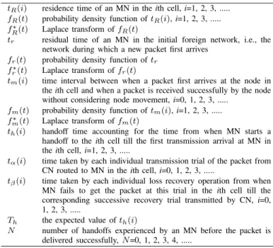 TABLE I N OTATION T ABLE