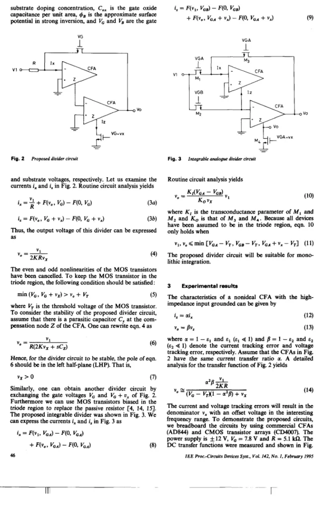 Fig. 2  Proposed  diuider circuit 