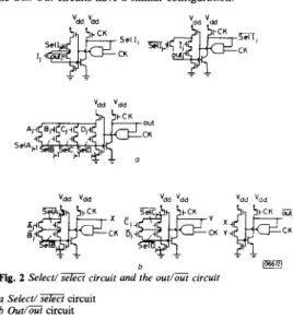 Fig. 2  Select/  E‘Z  circuit and the  out/oUt  circuit  a  Select/  E’Z circuit 