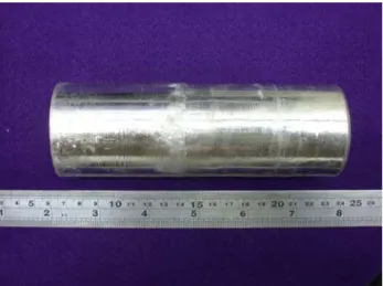 圖 3.2-8  白金坩堝（內徑 5cm；高度 15.5cm；厚 1mm）。 