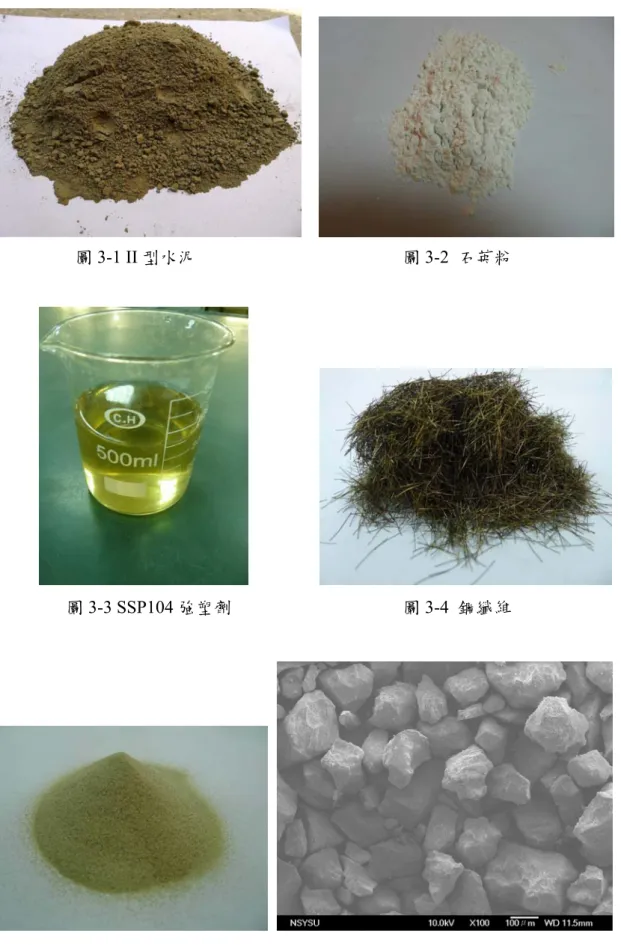 圖 3-5  石英砂 