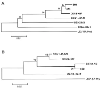 Table 1. Serotypes of dengue patients determined by the modified multiplex RT-PCR assay