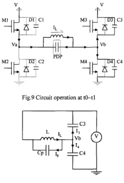 Fig.  1 1 Circuit  operation at t2-t3 