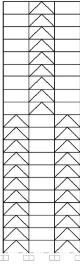 Fig. 10.1. Plan view of the studied frame.