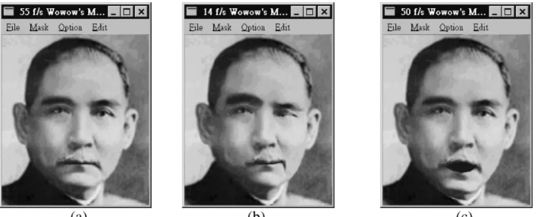 Figure 1: (a) is the original image of the founding father of modern China, Dr. Sun Yet-Sen, and (b)(c) are generated from Image Talk.