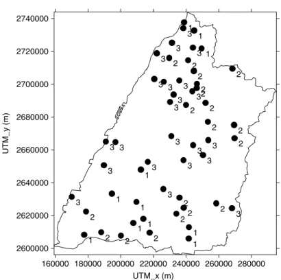 Figure 2. Results of cluster analysis on 53 single-station design hyetographs