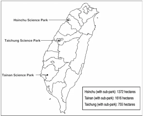 Fig. 1. The ‘Silicon Island Project’, Taiwan Source: National Science Council, ROC