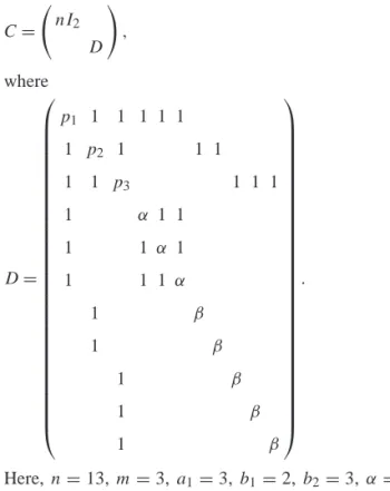 Fig. 2. Labeling K 13 − K 3 (3 ; 2, 3).