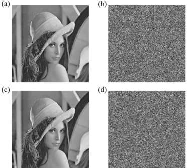 Fig. 3. The double random phase encoding in the MPDFRFT domain. (a) Orig- Orig-inal image