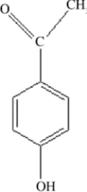 Fig. 1. Single crystal of p-hydroxyacetophenone (4-hydroxya- (4-hydroxya-cetophenone).