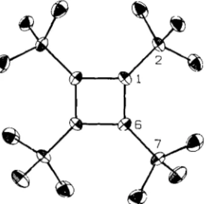 Abb. 2. OKTEP 127) der Struktur  von  2  im  Kristall  bei  123  K.  Die Ellipsoide  entsprec  i r n  5090 Aufenthaltswahrscheinlichkeit