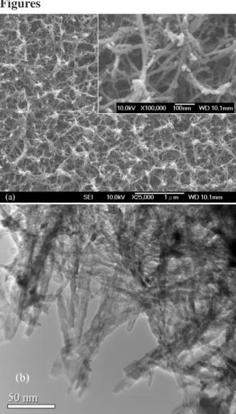 Fig. 3 XPS spectra of manganese oxide nanowires annealed at 100 and 300 o C.