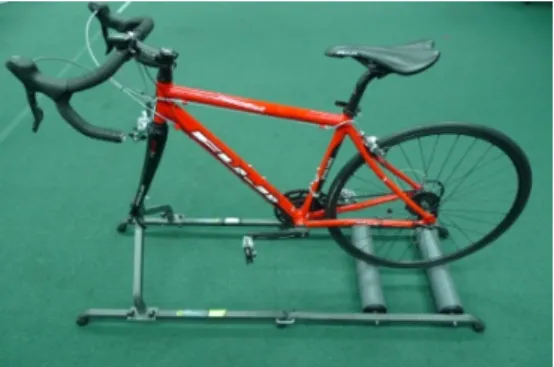 圖 1 肌電訊號蒐集器 圖 2 Fuji 腳踏車