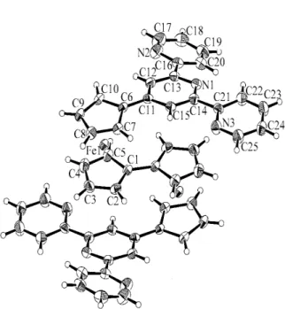 Figure 3. ORTEP drawing for compound 6. 