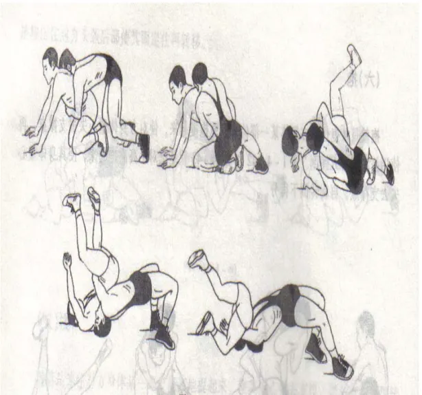 圖 2 - 1 3 滾 的 技 術 動 作 圖  