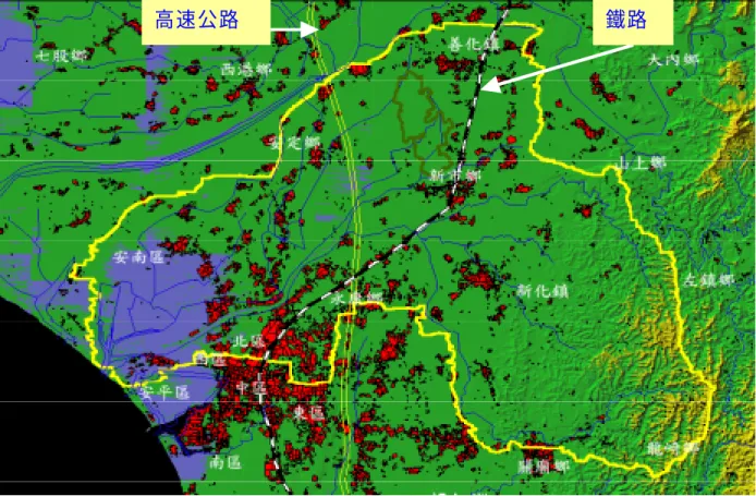 圖 6.2 鹽水溪流域位置圖 