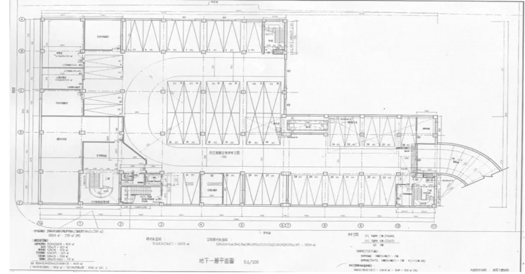圖 2-2(1)  建築物 of4 平面圖