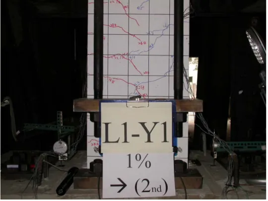 圖 3-29 試體 R-Y1 於層間位移角 7%破壞 