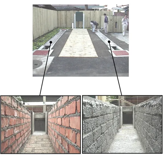 圖 3-11  滲透側溝完工後概況 滲透側溝完工後概況 滲透側溝完工後概況 滲透側溝完工後概況 