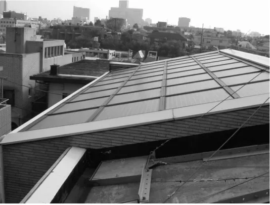 圖 4.26 屋頂裝置與建築一體型太陽能板 