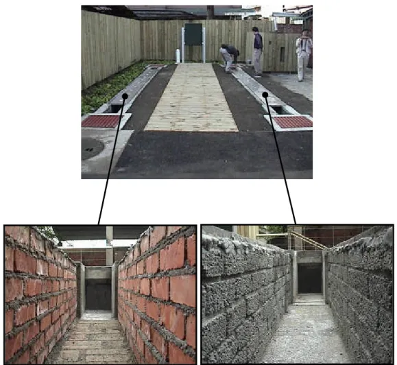 圖 3-11 滲透側溝完工後概況