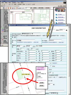圖 3-9 管線機構透過網路進行挖埋申請  (資料來源：高雄市政府工務局) 