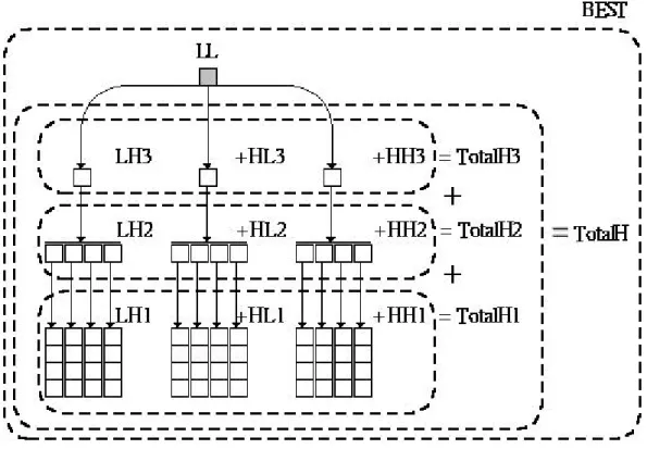 Figure 3.3 The Detection Unit and The Structure of Watermark Set. 