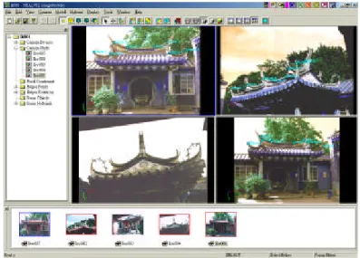 Figure 9.  Images of walk through (left to right)(the streetscape of Lu -Chu technology industry)