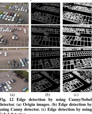 Fig. 13 Mark floor regions in four cameras. (a)  Mark floor region on camera 1. (b) Mark floor  region on camera 2