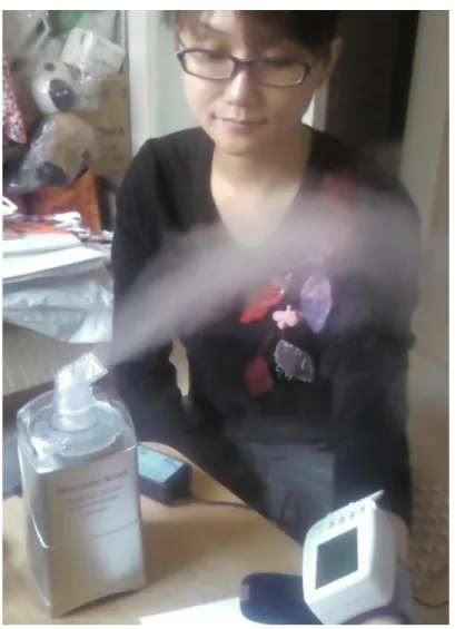 Figure 1: Illustration of aromatherapy for elementary school teacher. 