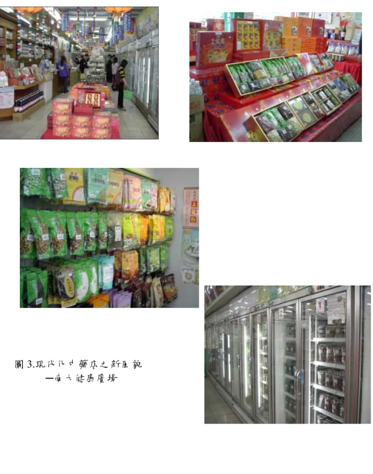 圖 3.現代化中藥店之新風貌 