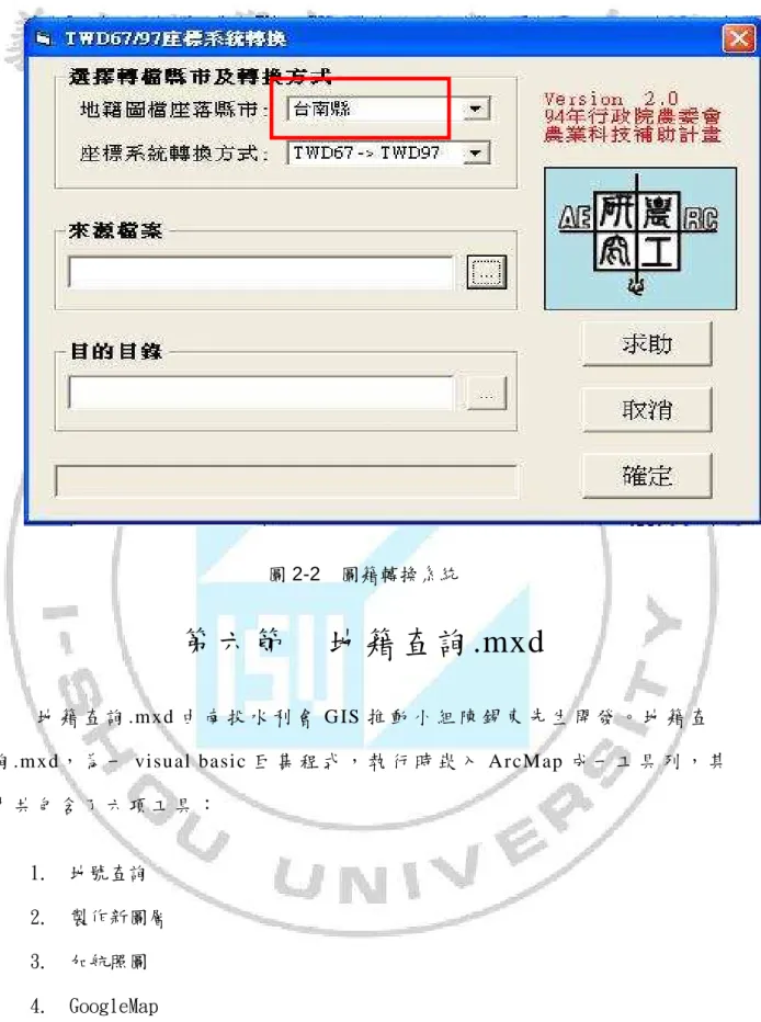 圖 2-2  圖籍轉換系統 