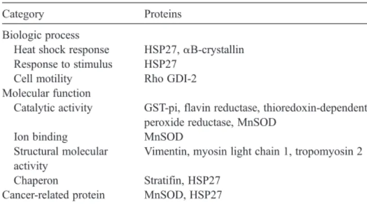 Fig. 3. Relative expressions of the seven genes were identified by real-time quantitative RT-PCR in OSCC tissues.