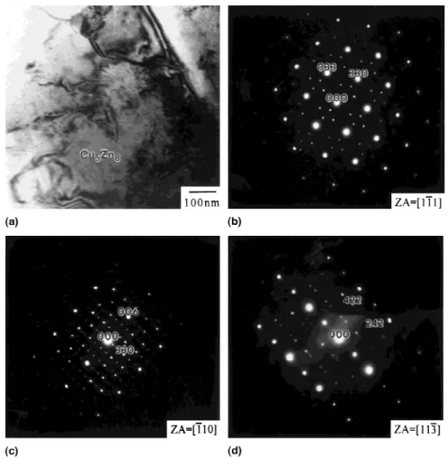 Figure 3 shows the cross-sectional SEM micrographs of samples (a) as-dipped and (b) heated at 423 K for 1000 h