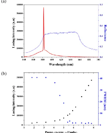Fig.  2.  The  experimental  setup.  The  DDCLCIPCF  is  pumped laterally or axially (as shown in the inset)
