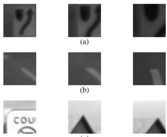 Figure 1. Problems in matching. (a)scale variation,  (b)different field of view, occlusion 