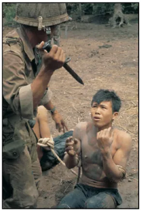 圖 2- 18 賴 瑞 布 羅 ， 越 戰 俘 虜 ， 越 南 ， 1962 