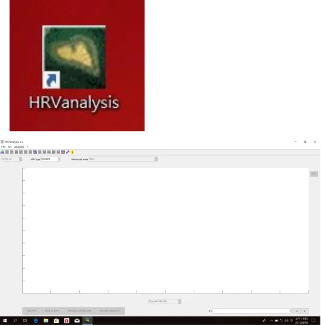 圖 3-9  HRV analysis 介面圖