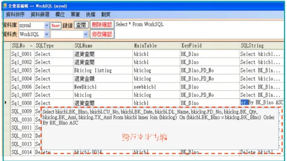 圖 11.40 全螢幕編修工作表單
