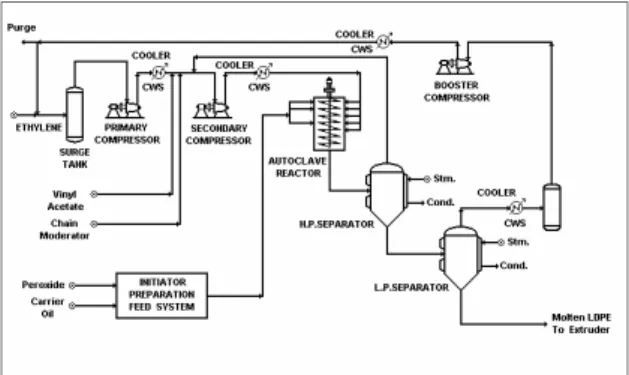 Figure 2. Detailed autoclave reactor model 