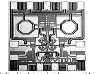 Fig. 6 shows the measured output power spectrum  of  the  2.5-GHz  oscillation  signal  with  the  output  power  of  -14.3dBm
