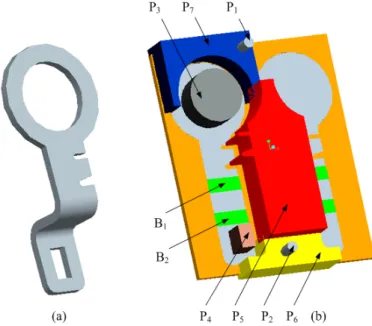 Fig. 8  The Pro/Web.Link application for evaluating sheet  metal strip layout 