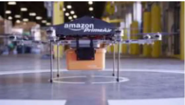圖 8-7，Amazon 的 Prime Air  (來源：http://www.amazon.com/b?node=8037720011) 