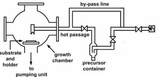 Fig. 3 A schematic diagram of MOCVD reactor for RuO 2 , IrO 2  nanophase growth. 