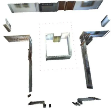 Fig. 11.  The reconstructed model under loop closure 