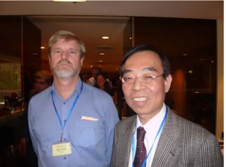 Fig. 2 Sergei Terzaghi and the author 