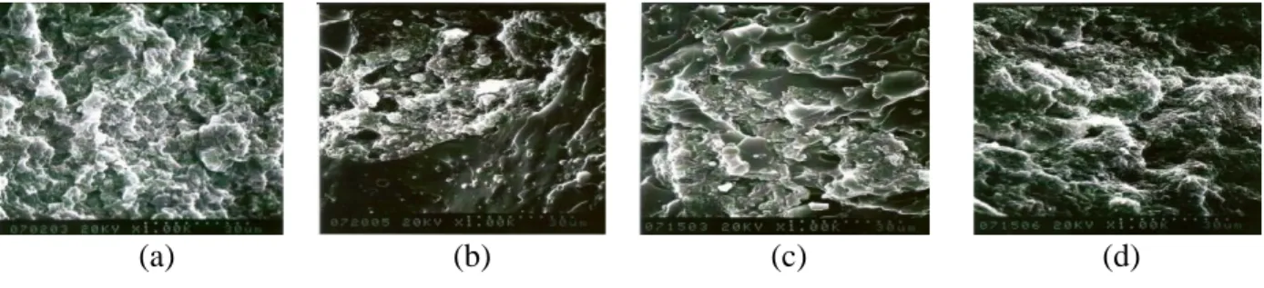 Figure 1. Effects of 5 and 10 wt% of nano-scale and submicron G0-CSR on cured sample 