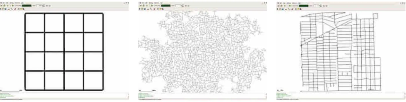 Figure 7. Road Map generation using the Map Editor 3.2 Vehicle Movement Editor