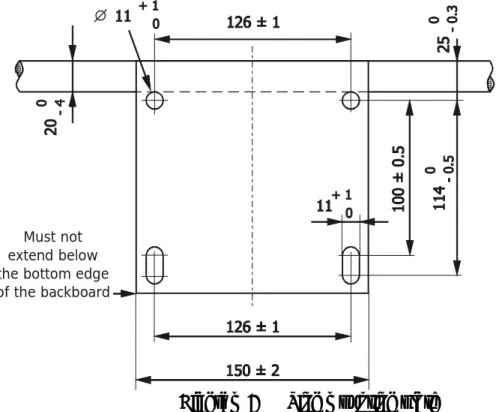 Diagram 5  Ring mounting plate 